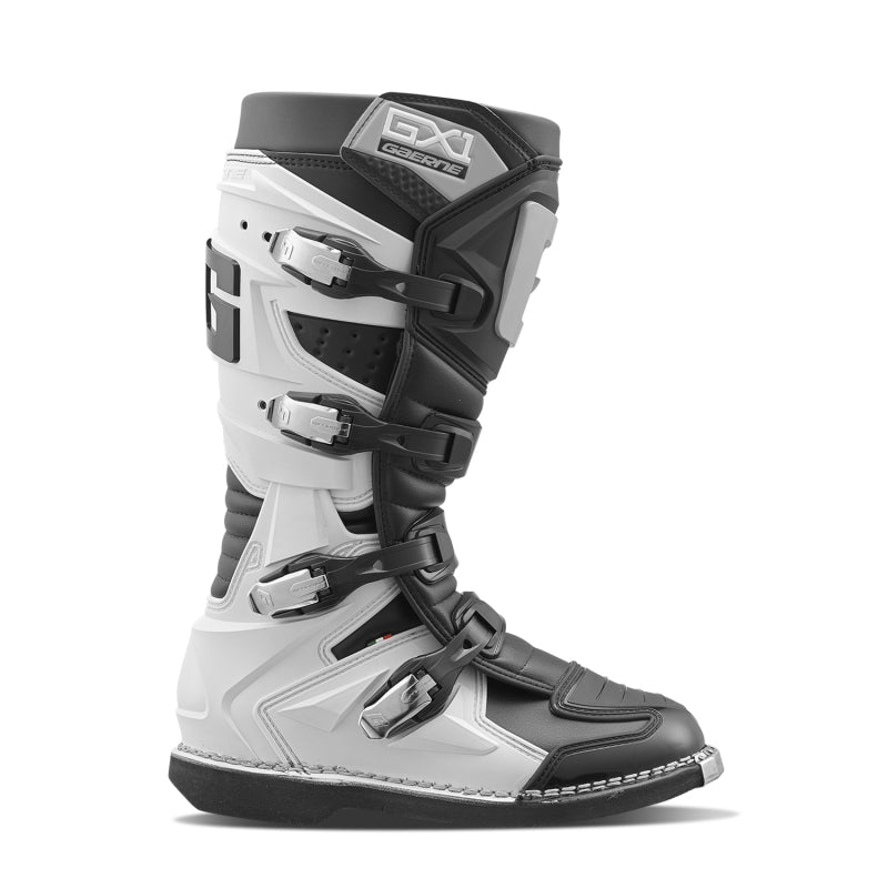 Gaerne GX1 Boot Black/White/Grey Size - 8