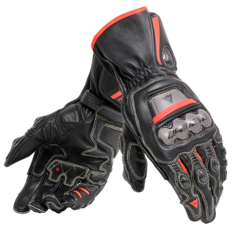 Dainese Full Metal 6 Gloves Black/Red - XL