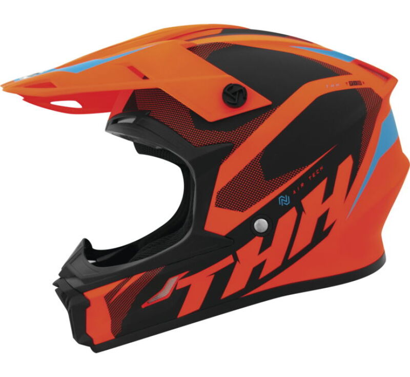 THH Helmets T710XR Airtech Orange/Black - Small