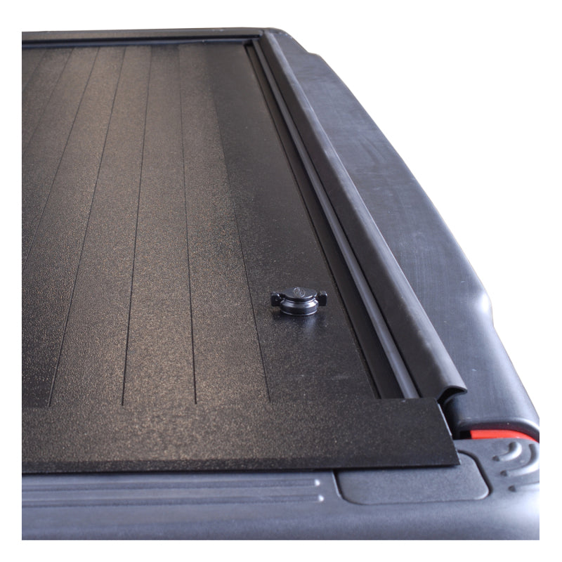 Pace Edwards 21-23 Ford F-Series Super Duty 8ft JackRabbit Full Metal Tonneau Cover w/ Rails