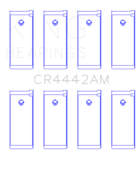 King Engine Bearings Datsun A12/(Size +0.25mm) Connecting Rod Bearing Set