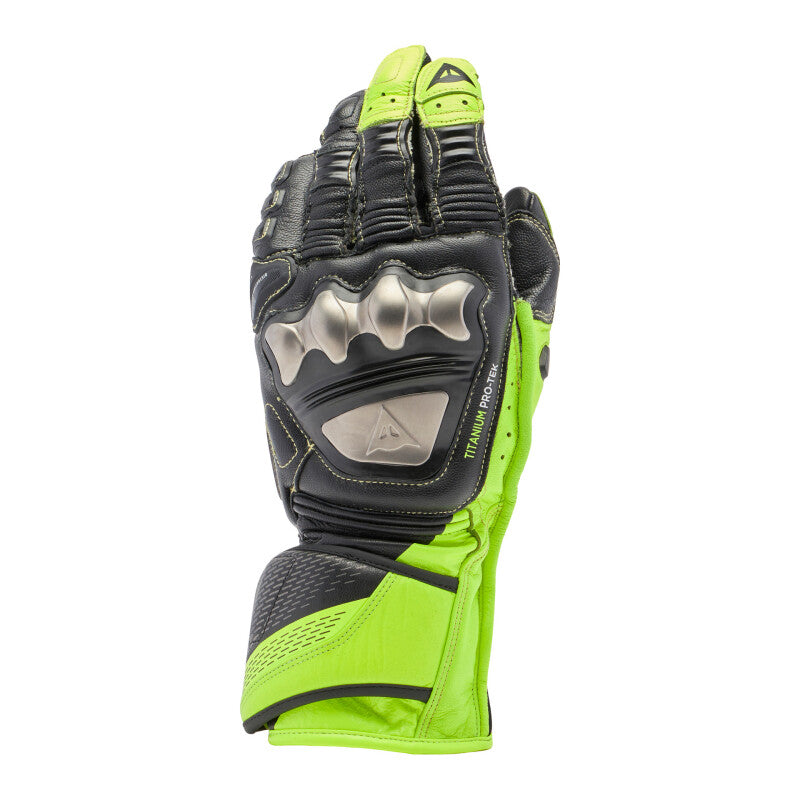 Dainese Full Metal 7 Gloves Black/Yellow Fluorescent - Small