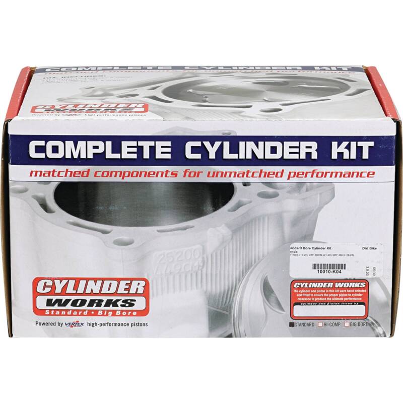 Cylinder Works 19-20 Honda CRF 450 L 450cc Standard Bore Cylinder Kit