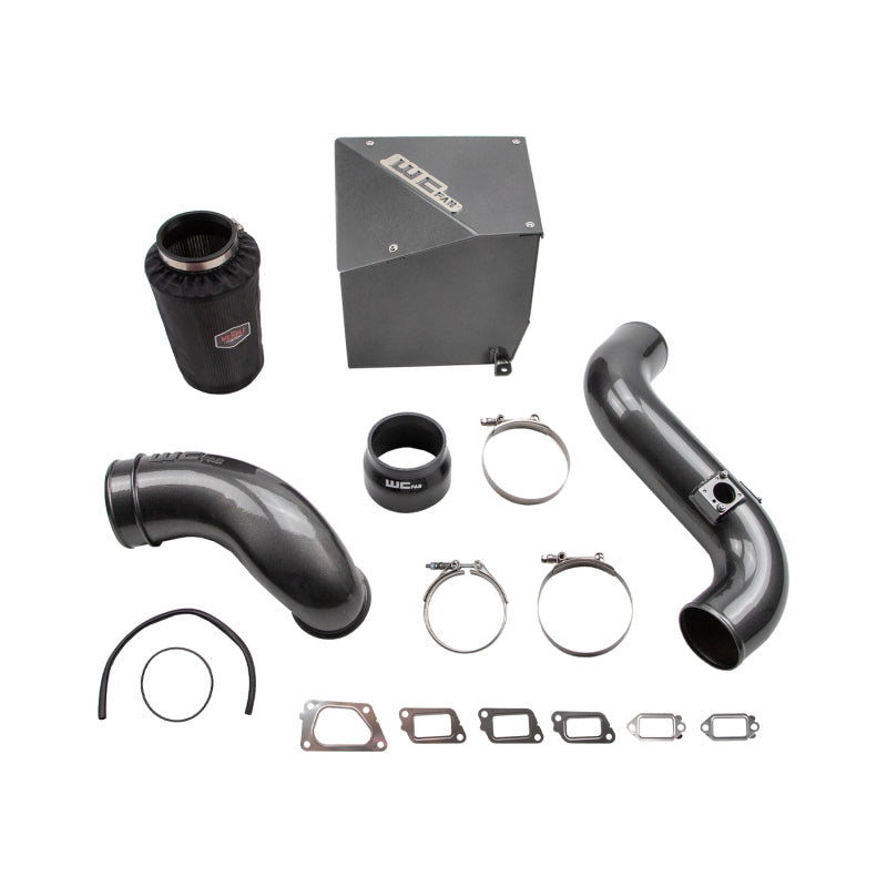 Wehrli 11-16 Duramax LML Stage 2 4in. Intake Kit - Bronze Chrome