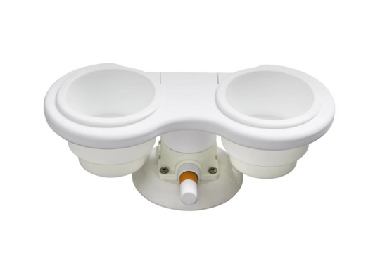 SeaSucker 2-Cup Holder Horizontal - White