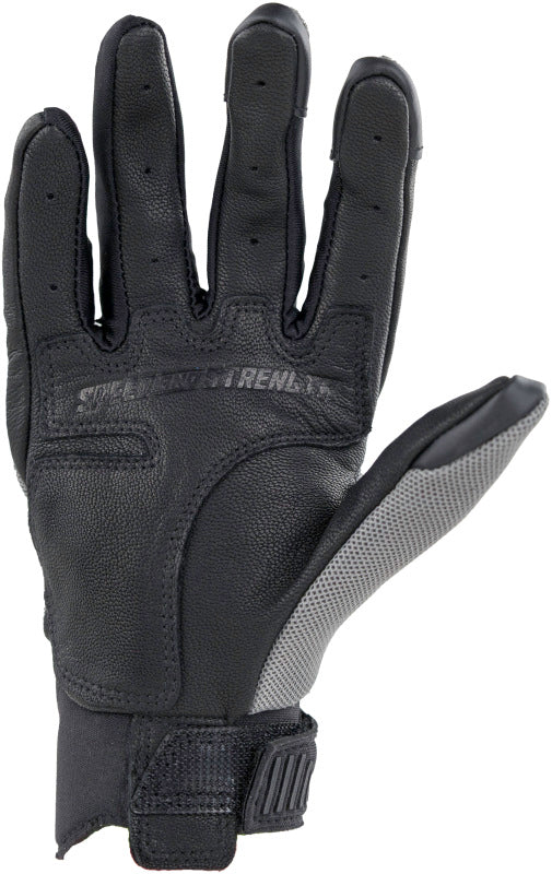 Speed and Strength Starstruck Mesh Gloves Grey Womens - Large