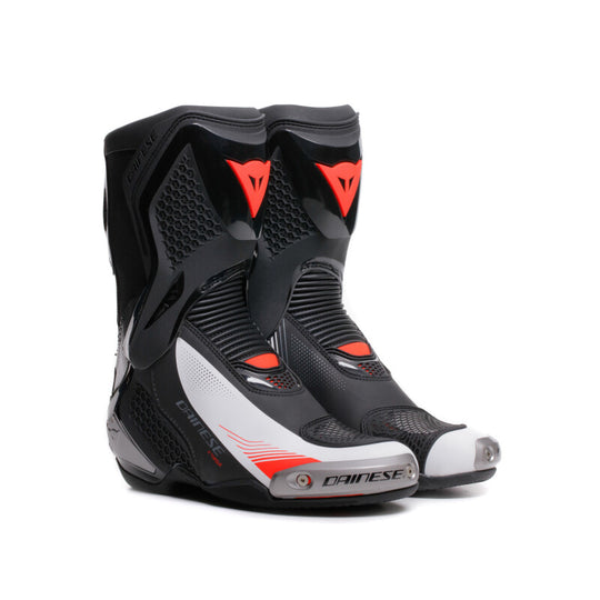 Dainese Torque 4 Boots Womens Black/White/Red-Fluorescent Size - 36