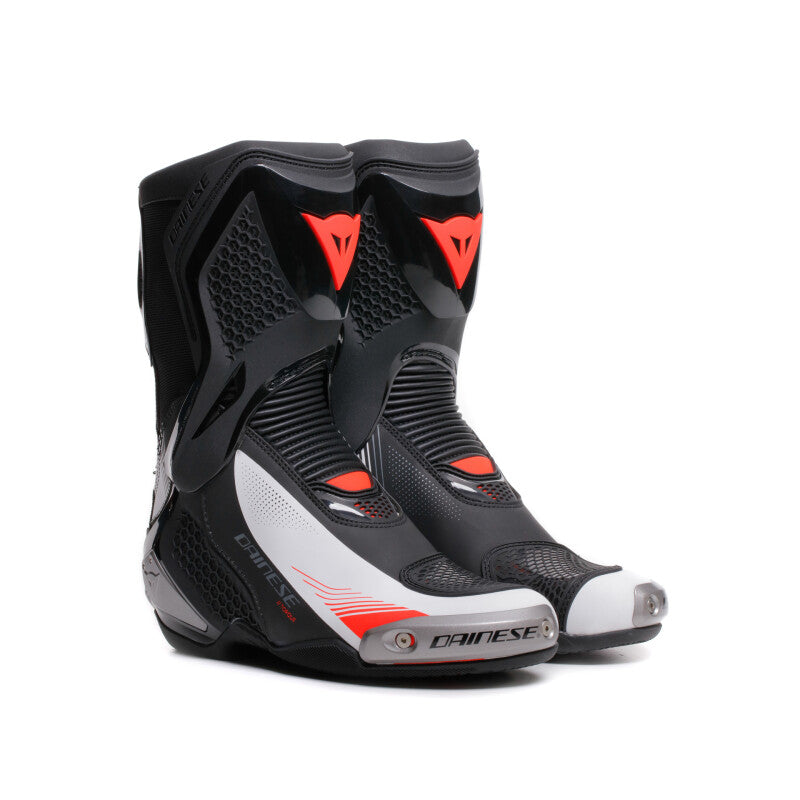 Dainese Torque 4 Boots Womens Black/White/Red-Fluorescent Size - 37