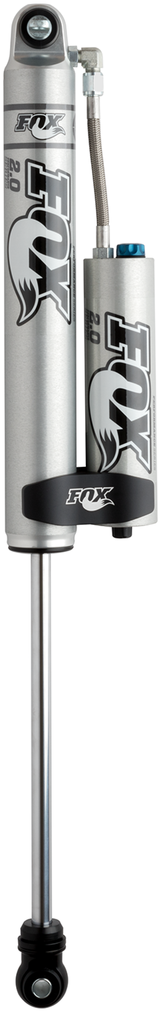 Fox 07+ Jeep JK 2.0 Factory Series 11.6in. Smooth Body R/R Rear Shock w/CD Adj. / 4-6in. Lift