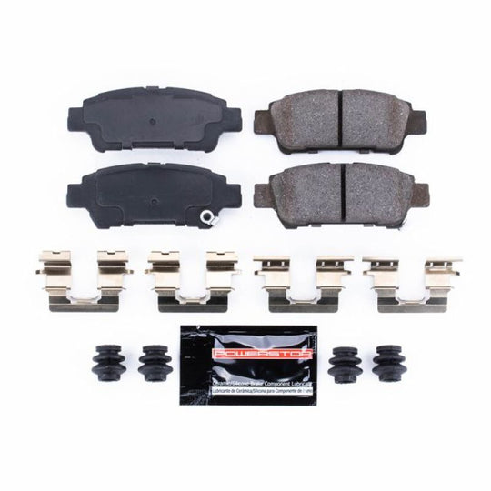 Power Stop 04-10 Toyota Sienna Rear Z23 Evolution Sport Brake Pads w/Hardware