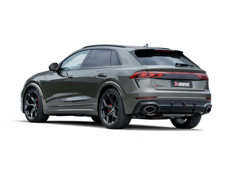 Akrapovic 2025 Audi RSQ8 Evolution Race Line Exhaust System Titanium (link pipe CO-AU/T/5 required)