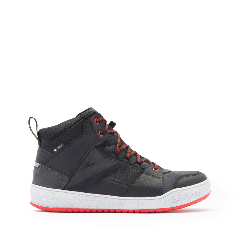 Dainese Suburb D-WP Shoes Black/White/Red Lava Size - 39