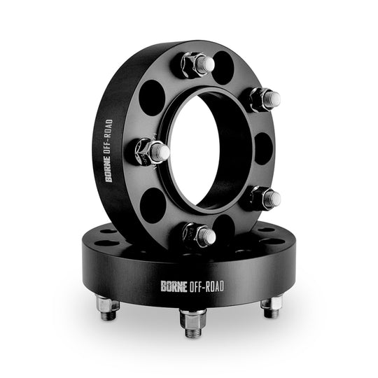 Borne Off-Road Wheel Spacers 5x150 110.1 25 M14 Black