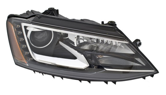 Hella 2013-2014 Volkswagen Jetta Headlight Assembly