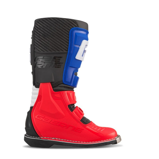 Gaerne GXJ Boot Red/White/Blue Size - Youth 4