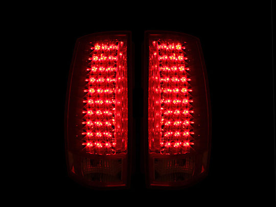 ANZO 2007-2014 Chevrolet Suburban LED Taillights Black G4