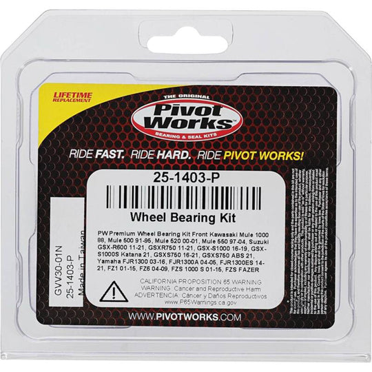 Pivot Works Pw Premium Wheel Bearing