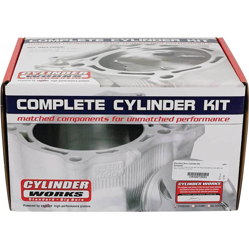 Cylinder Works 12-13 Kawasaki KRT 750 Teryx 4 4x4 750cc Standard Bore Cylinder Kit