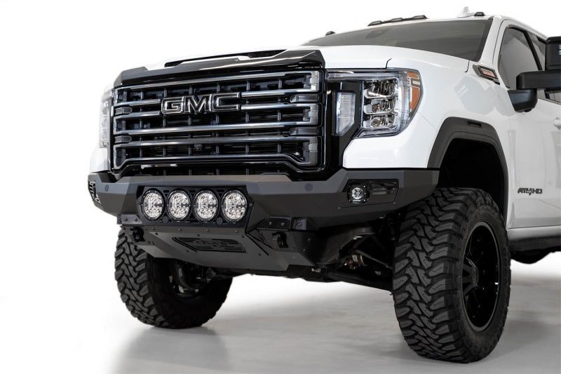 Addictive Desert Designs 20-23 GMC Sierra 2500/3500 Bomber Front Bumper - Black