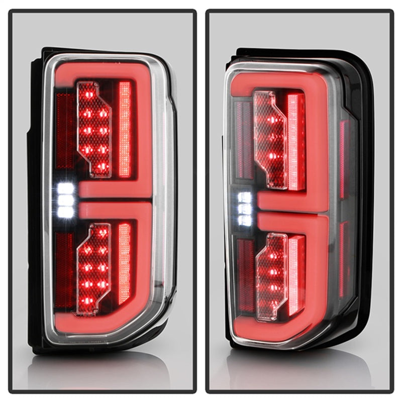 Spyder 21-23 Ford Bronco Factory LED Model LED Tail Lights (ALT-YD-FB21-LED-BK)