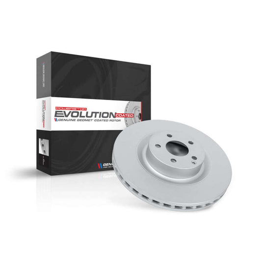 Power Stop 2022 Ford E-Transit Front Evolution Coated Rotor