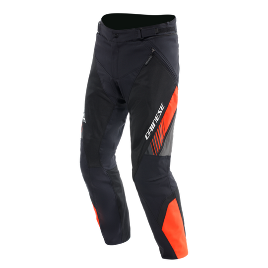 Dainese Drake 2 Air Absoluteshell Pants Black/Red Fluorescent Size - 46