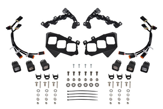 Diode Dynamics 17-24 Can-Am Maverick X3 C1 Headlamp Kit - Sport White ABL (Pair)