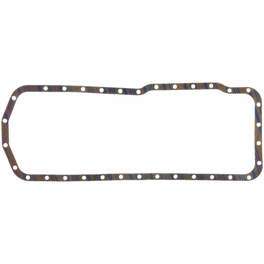 Fel-Pro OS 34100 C Engine Oil Pan Gasket Set 33 Bolt Hole One Piece Gasket
