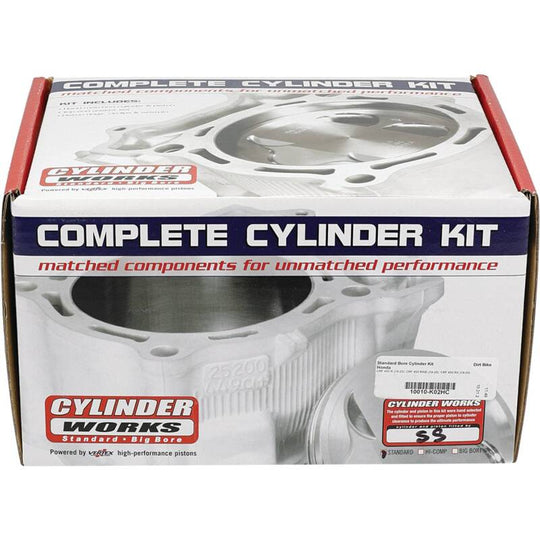 Cylinder Works 19-20 Honda CRF 450 R 450cc Standard Bore High Compression Cylinder Kit 14.4:1 Comp.