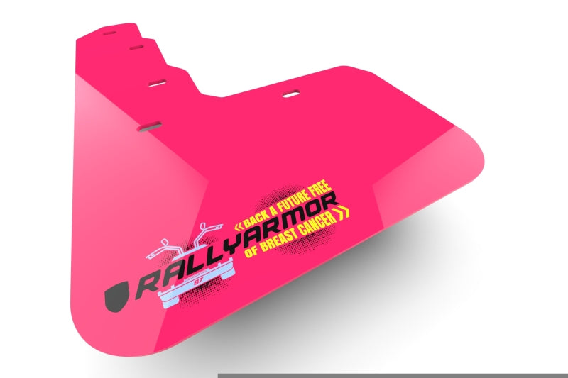 Rally Armor 22-23 Hyundai Kona N Pink Mud Flap BCE Logo