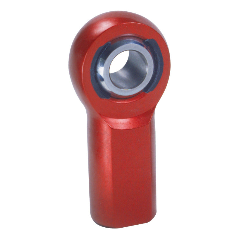 QA1 A Series Endura Rod End - Female/Right Hand - .25in Bore x 1/4-28 - Red Aluminum