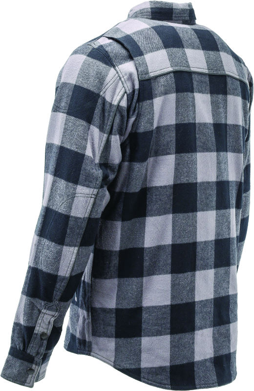 River Road Vise Flannel Moto Shirt - Large