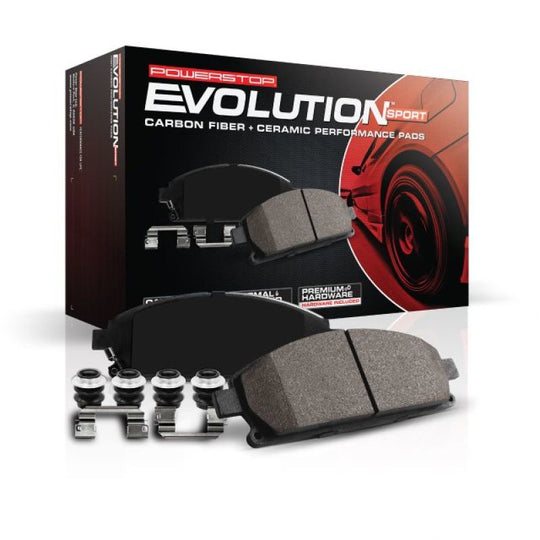 Power Stop 17-18 Mazda 3 Rear Z23 Evolution Sport Brake Pads w/Hardware