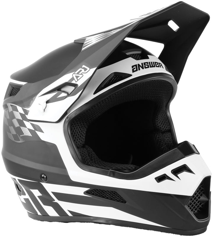 Answer AR1 Sweep Helmet Black/White - Medium