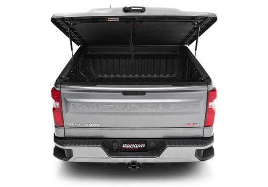 UnderCover 19-20 GMC Sierra 1500 (w/ MultiPro TG) 6.5ft Elite LX Bed Cover - Pacific Blue Metallic