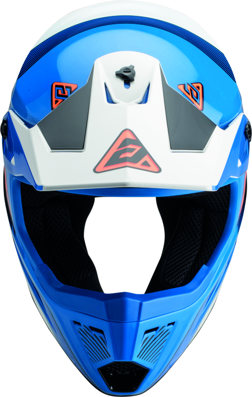 Answer AR1 Vendetta Helmet Blue/White/Orange Youth - Small