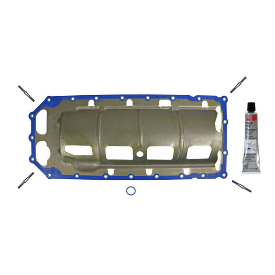 Fel-Pro RAM 1500 Engine Oil Pan Gasket Set PermaDry molded rubber, Oil Pan SnapUps Included