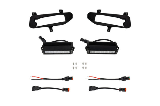 Diode Dynamics SS6 Type NT LED Fog Light Kit - White Wide