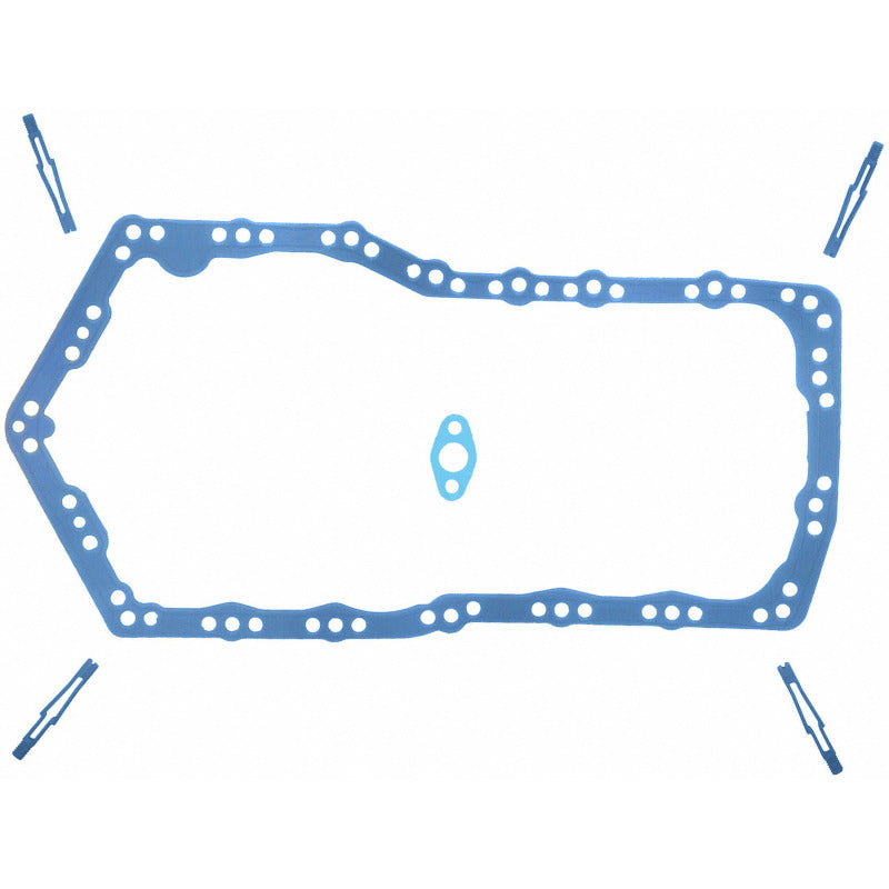 Fel-Pro Oil Pan SnapUps Included for OS 30522 R Engine Oil Pan Gasket Set PermaDry molded rubber