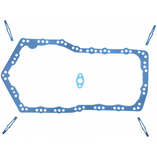 Fel-Pro Oil Pan SnapUps Included for OS 30522 R Engine Oil Pan Gasket Set PermaDry molded rubber