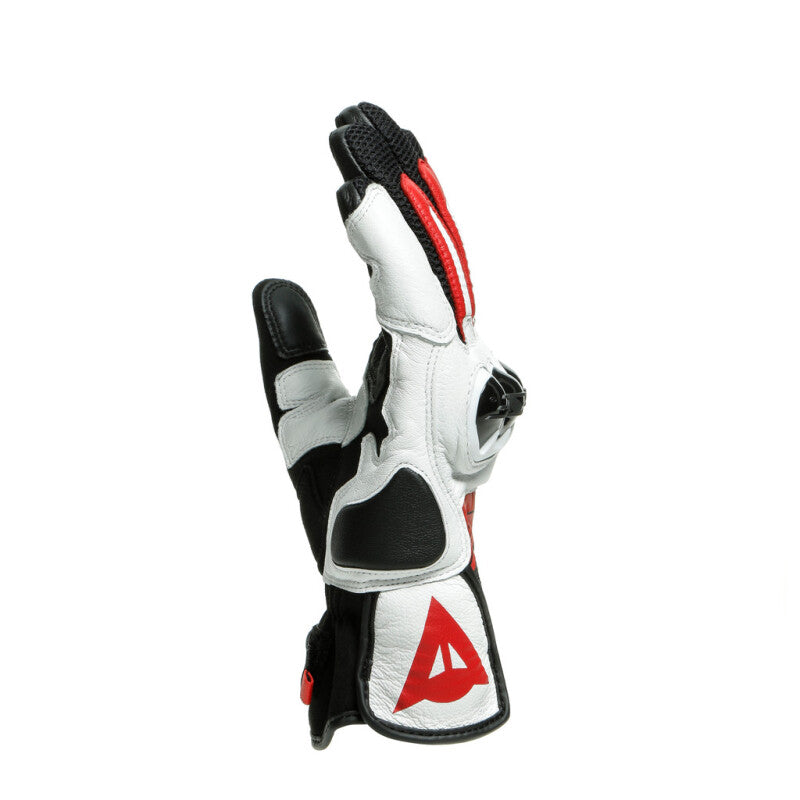 Dainese Mig 3 Unisex Gloves Black/White/Red - Large