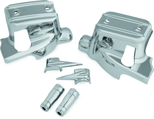 Kuryakyn Brake &amp; Clutch Control Covers Chrome