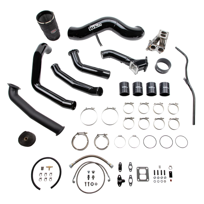 Wehrli 01-04 LB7 Duramax S400 Single Turbo Install Kit - Illusion Blueberry