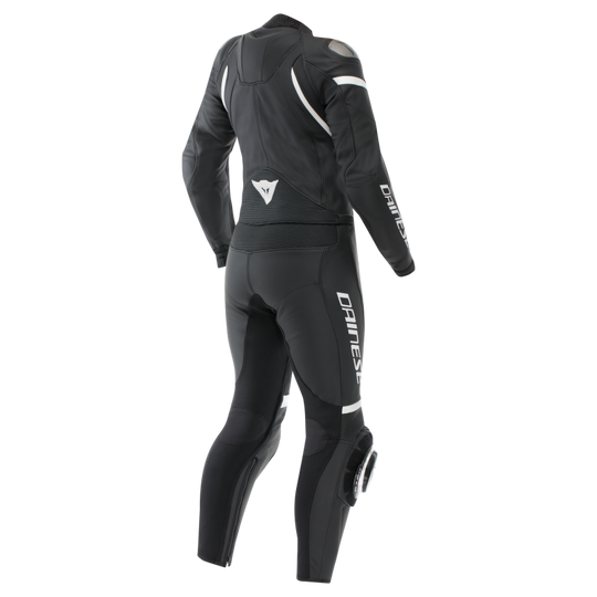 Dainese Fulminea 2PC Leather Suit Black/White Size - 47 Short