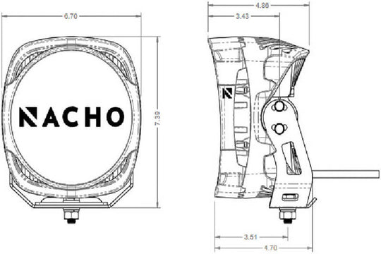 ARB Nacho Grande SAE J581 High Beam