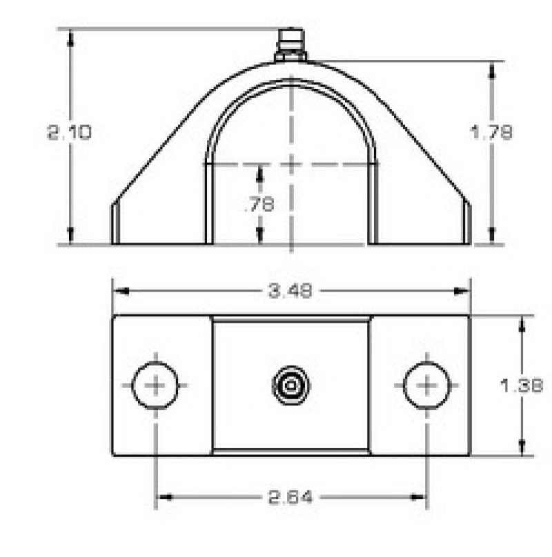 Hotchkis Style A 1-1/4in Heavy Duty Billet Sway Bar Bushing Brackets