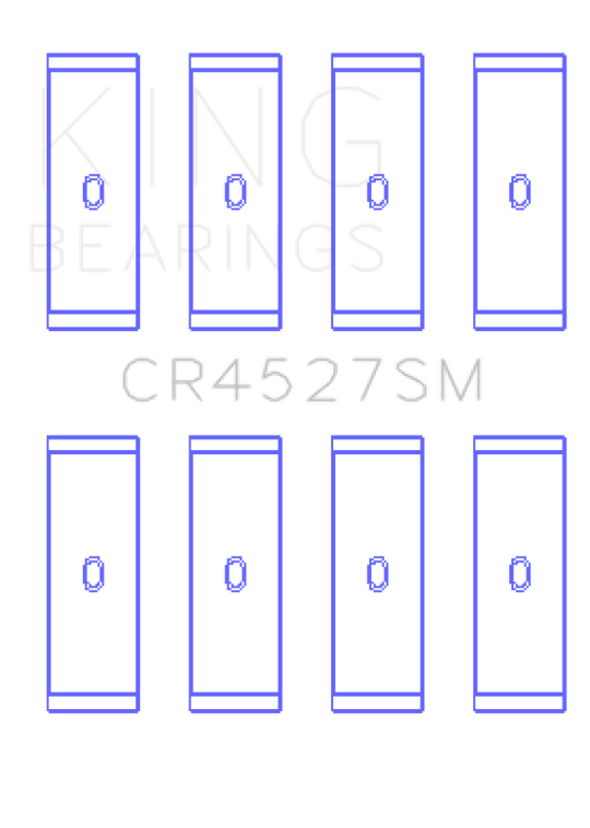 King Engine Bearings VW/Audi CAva/CAxa/Blf/Blg/Bts (Size +0.25mm) Connecting Rod Bearing Set