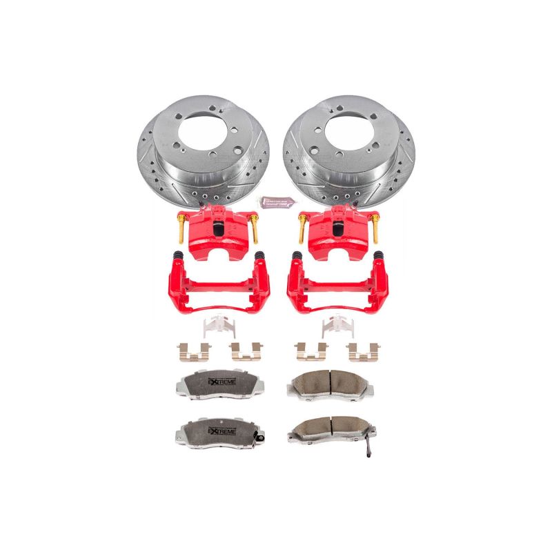 Power Stop 98-99 Acura CL Front Z26 Street Warrior Brake Kit w/Calipers