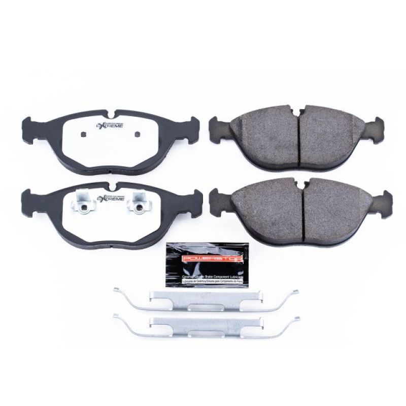 Power Stop 04-06 Audi TT Quattro Front Z26 Extreme Street Brake Pads w/Hardware