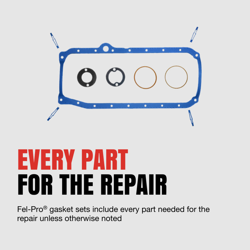 Fel-Pro Chevrolet Cavalier OS 30433 C Engine Oil Pan Gasket Set Blue Stripe cork-rubber